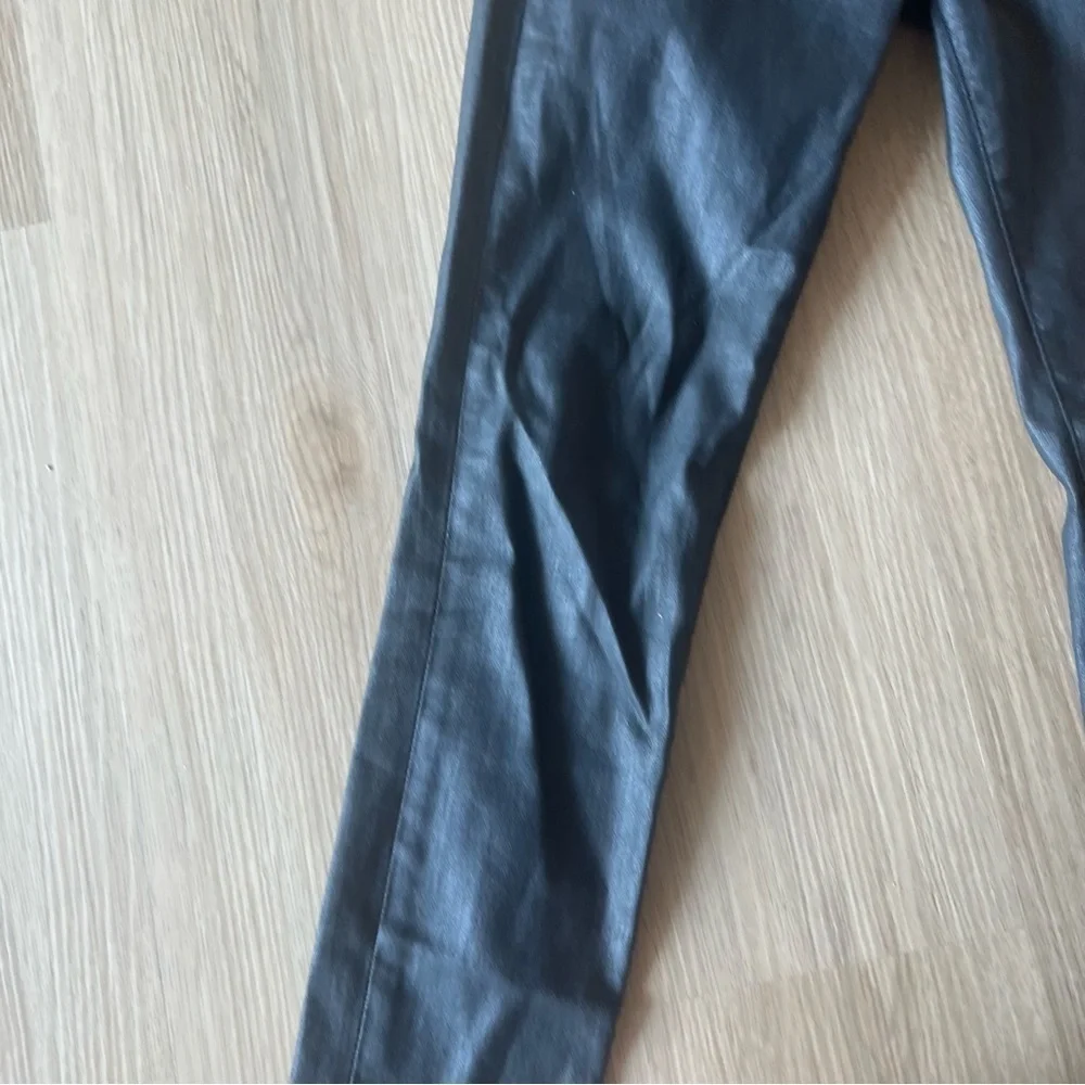 Ag Adriano Goldschmied Absolute Legging Extreme Skinny Dark Gray Black Coated 25